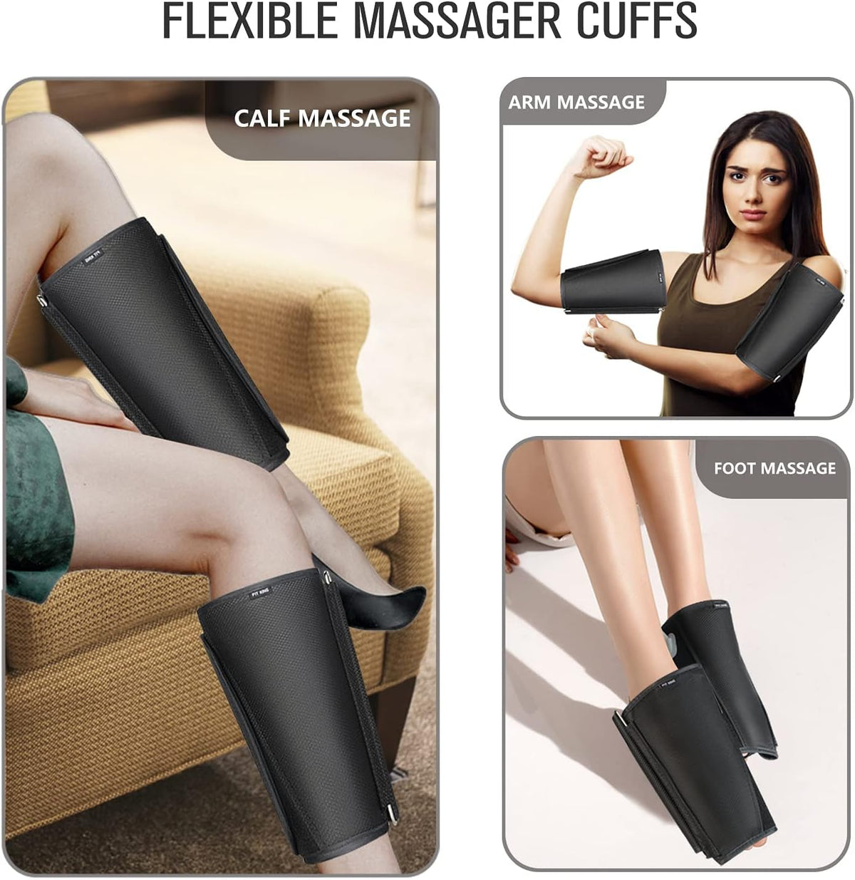 Air Compression Calf Massager with 2 Modes 3 Intensities C37573