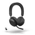Jabra Evolve2 75 Wireless Headset with Active Noise Cancelling - Black O545322