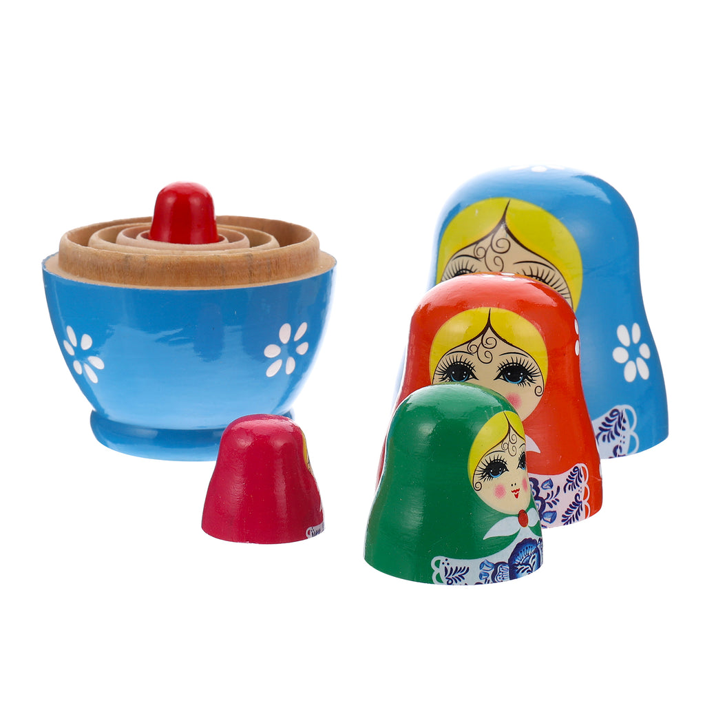 Matryoshka Doll Toy Nested Doll Hand-paint Doll M761602