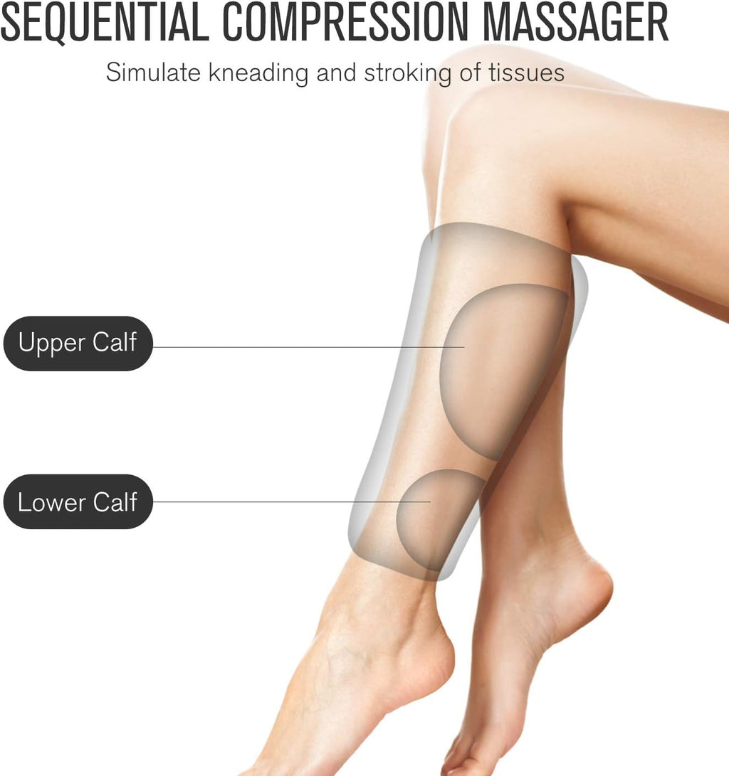 Air Compression Calf Massager with 2 Modes 3 Intensities C37573