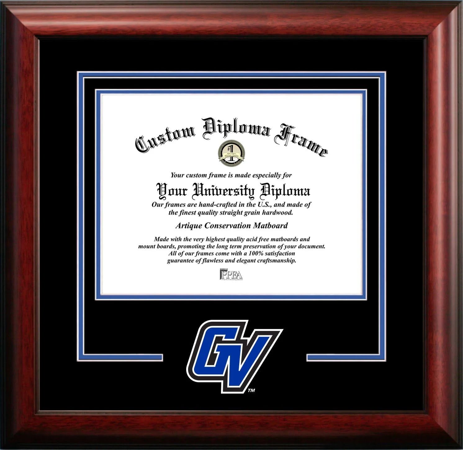 Satin Mahogany Diploma Frame I92529