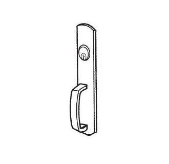 Night Latch Pull Trim for Mortise Oil Rubbed Bronze Finish F359669