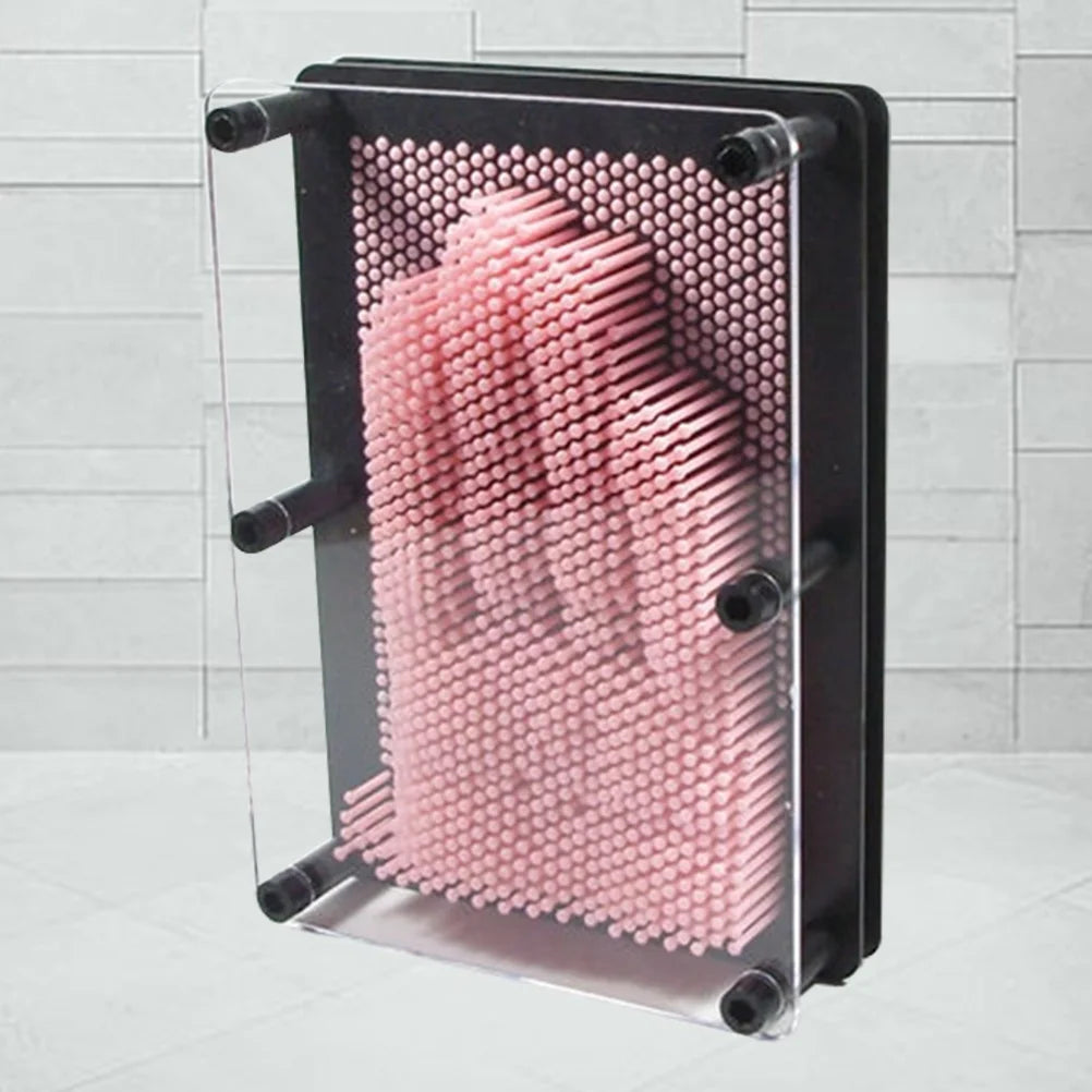 Small Size Pink 3-Dimensional Pin Art Board Toy S92179