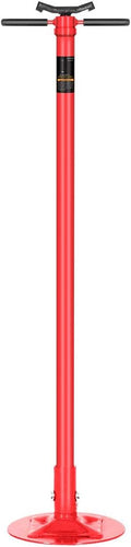 Steel Underhoist Support Lift Jack Stand with 12 Inch Diameter Base 3/4 Ton Capacity Y14582
