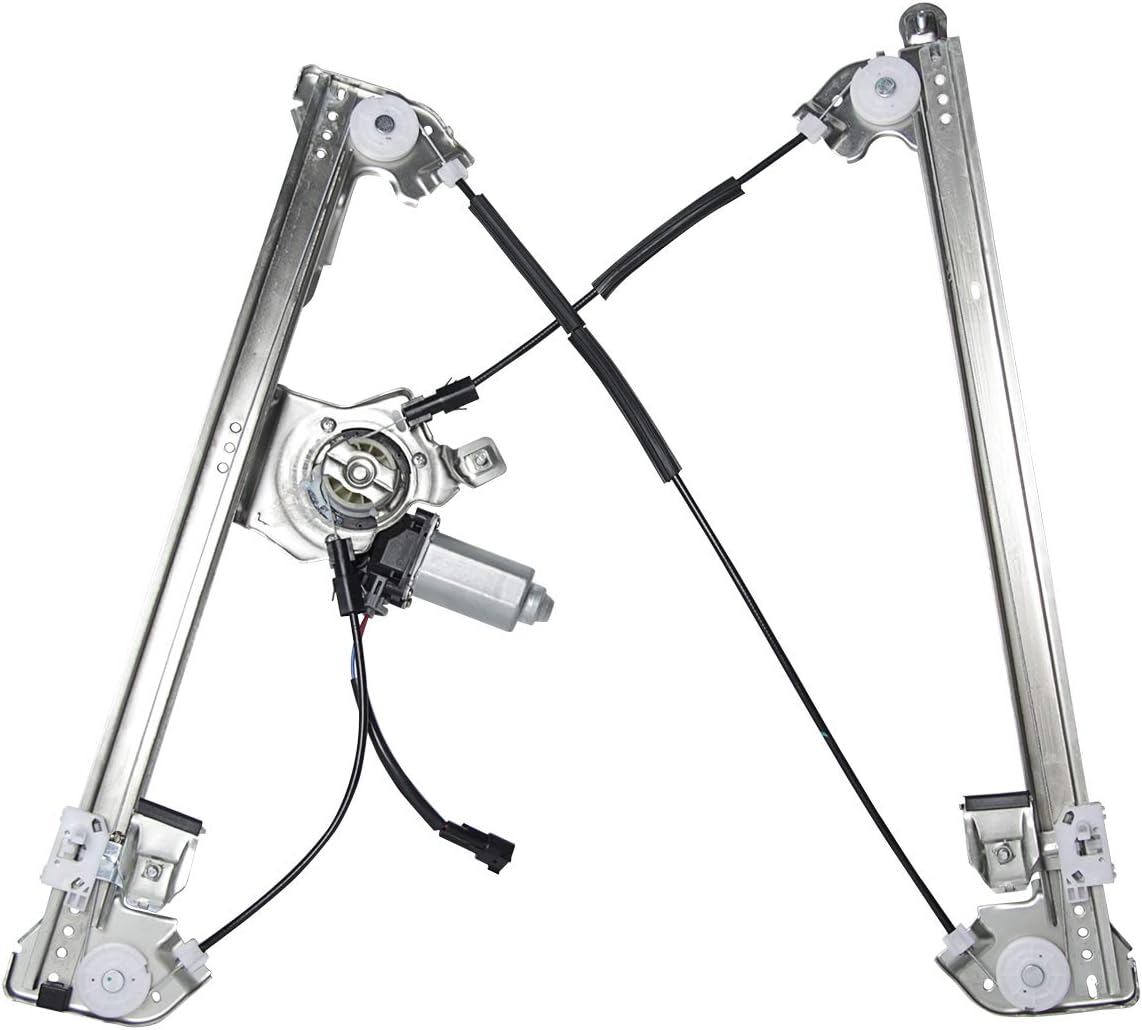 Power Window Regulator and Motor Assembly Front Right Passenger Pack of 2 M468