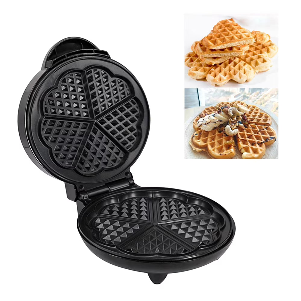 1000W Heart-Shaped Waffle Maker P472879