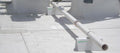 6" Pre-Cut PVC Rooftop Pipe Support, Pack of 2 A21755