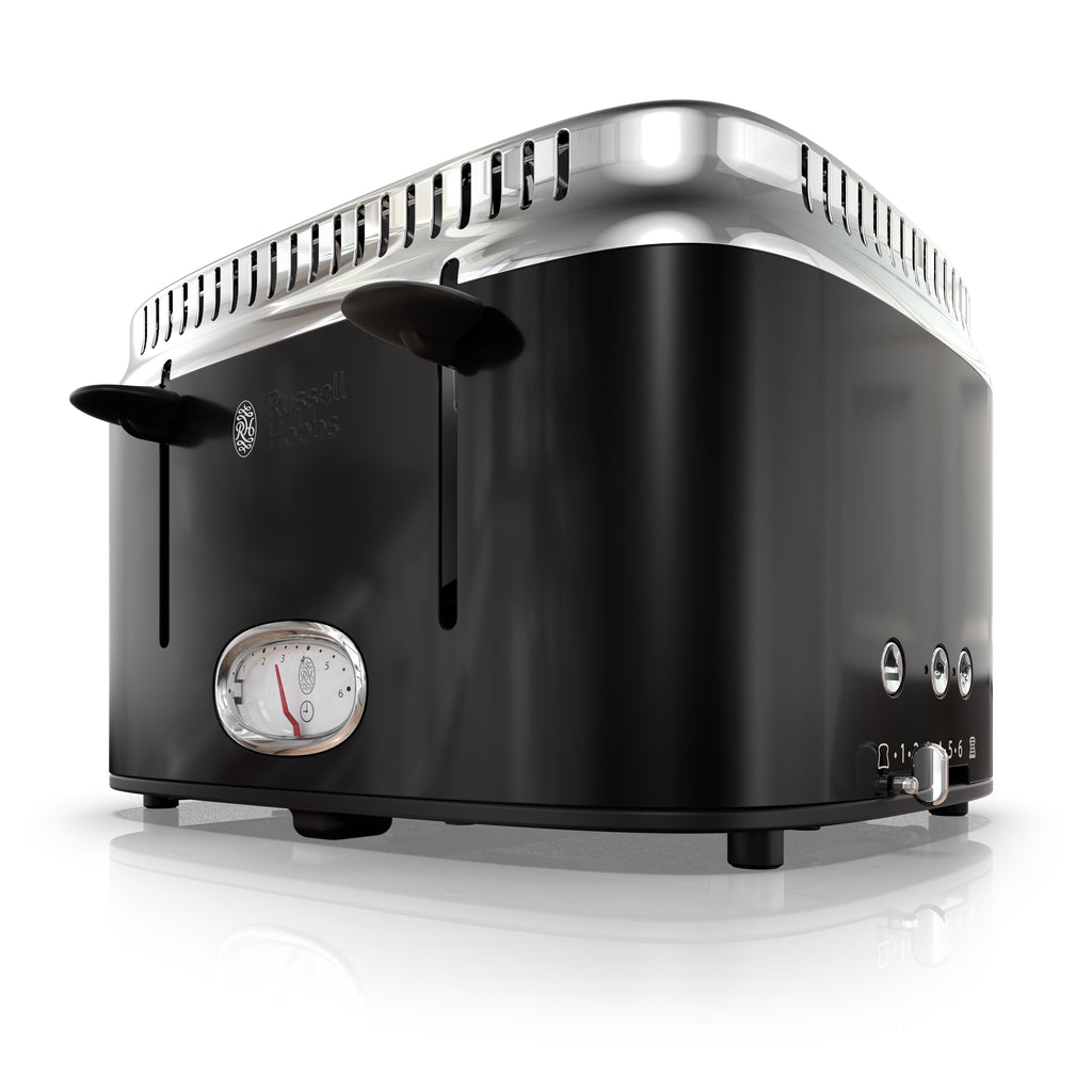 4-Slice Toaster, Black E353