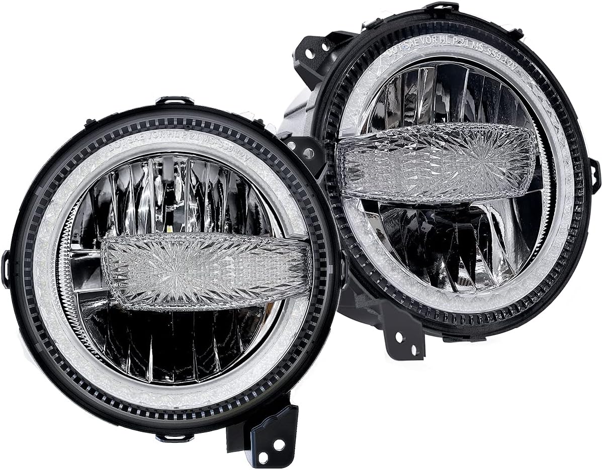 9'' Round LED Headlights with DRL High Low Beam H77102