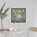 Black Float Frame Canvas Art - 20 x 20 C219