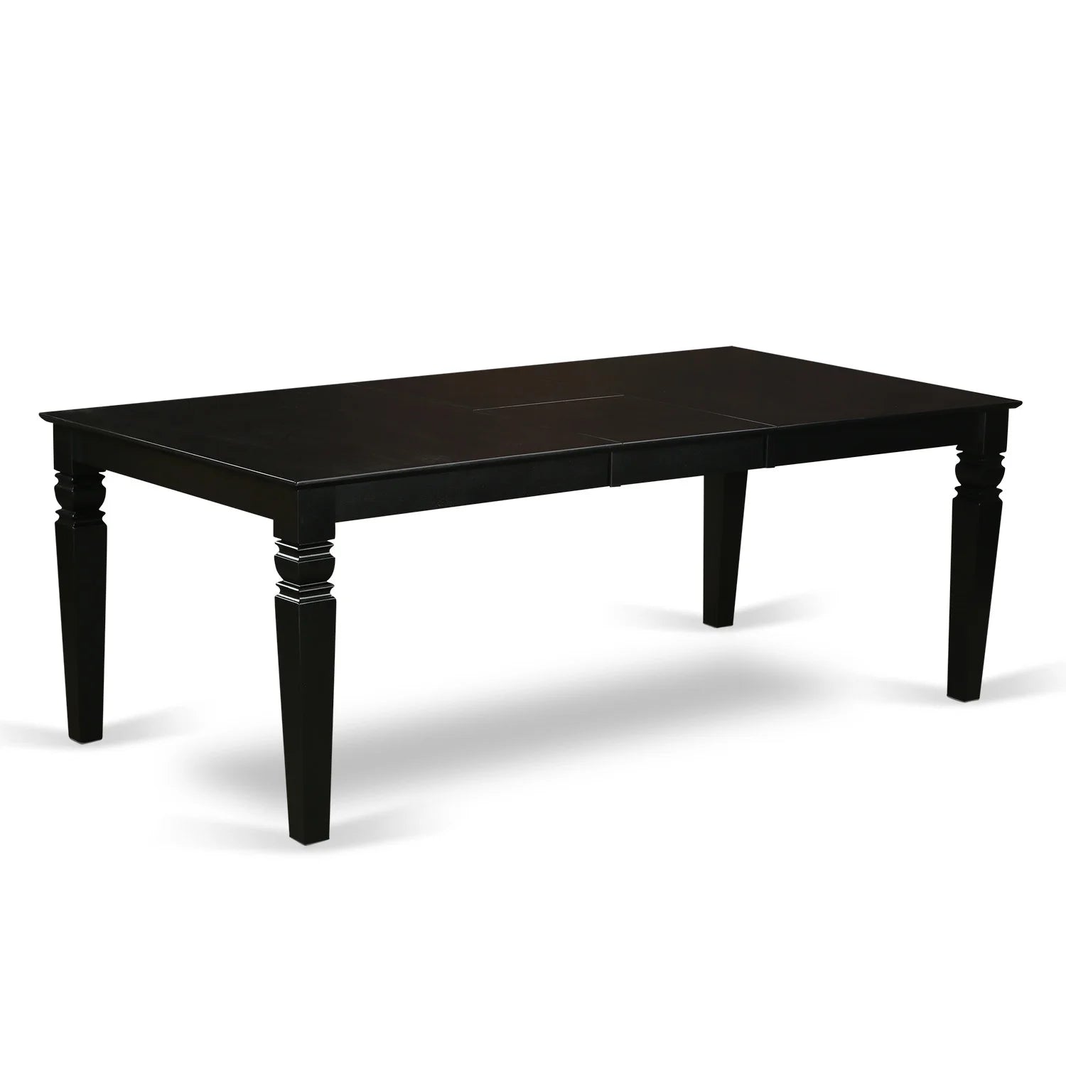 5-piece Wood Dining Set in Black X3612