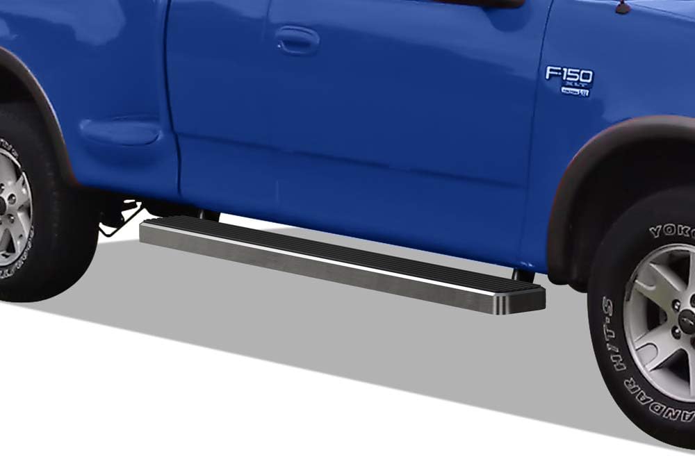 304 Stainless Steel Polished Silver 5 inches Running Boards M46246