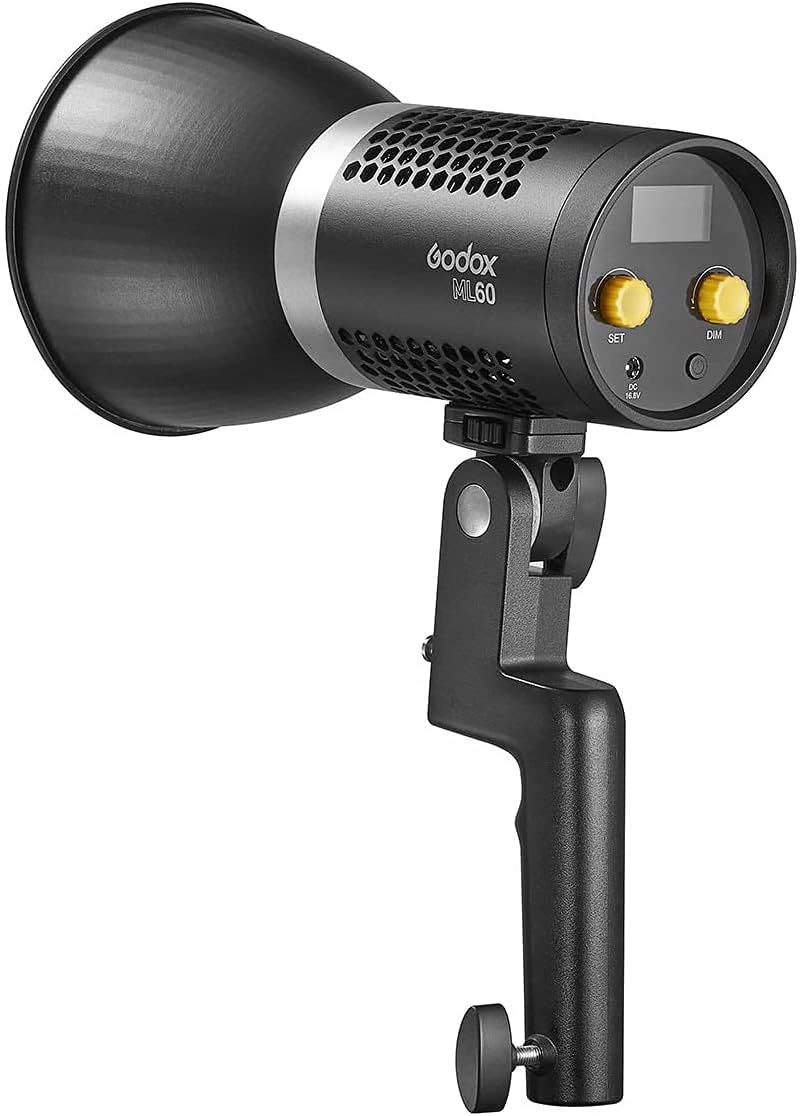 60W LED Light Portable with 2X Battery and Carry Bag D39922