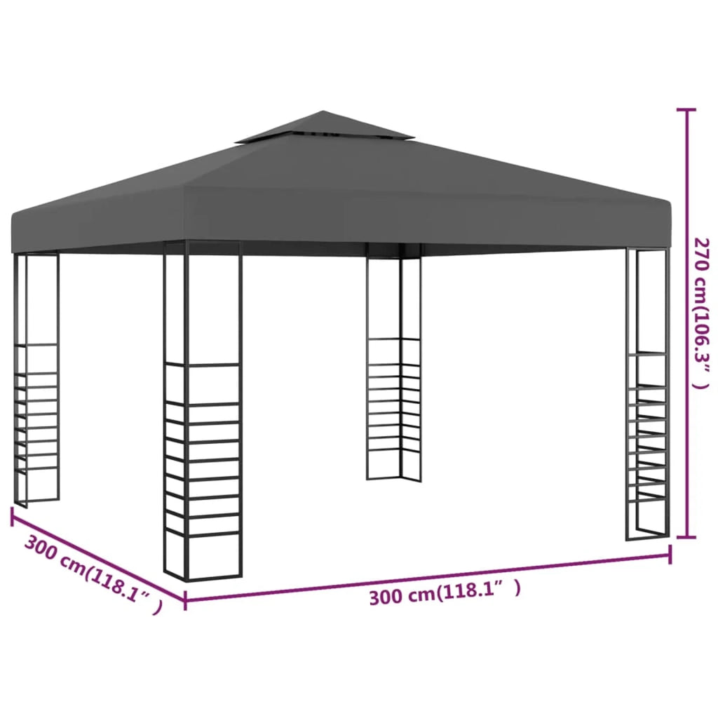 Fabric Roof Sun Shade Shelter Canopy W6516
