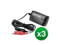6-Volt Battery Charger for Game Cameras & Feeder (3 Pack) M189
