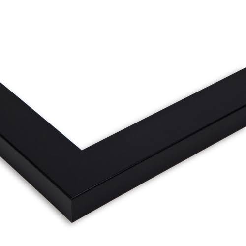 Satin Black Picture Frame with 12 openings for 4x6 Photos W105