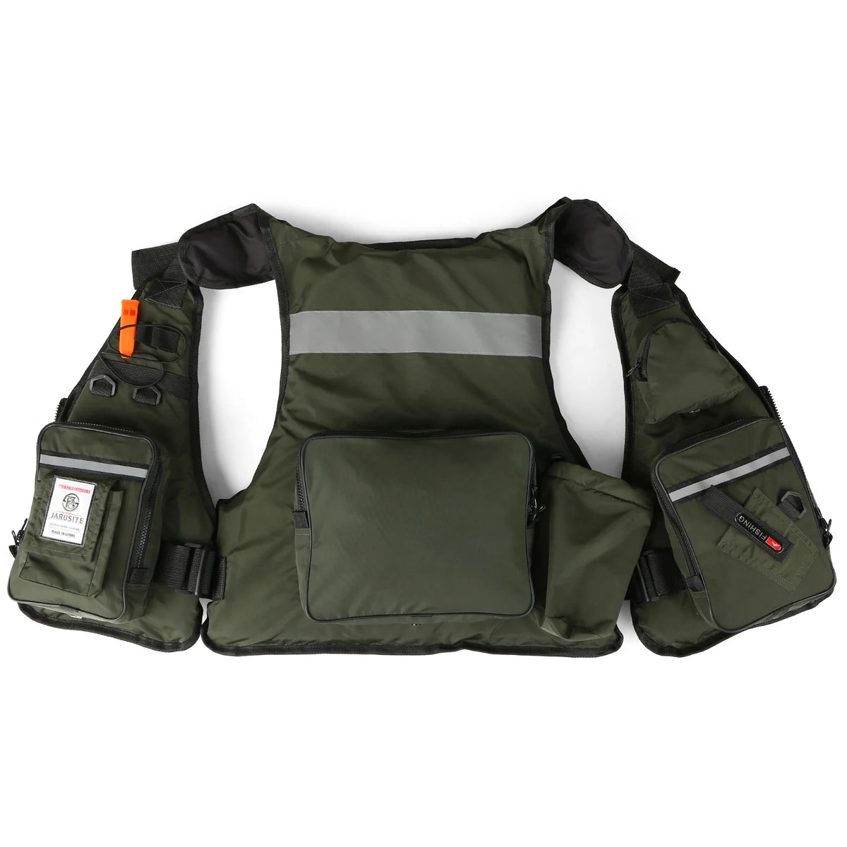 Adjustable Fly Fishing Jacket Vest with Open Sides K518808