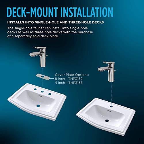 Polished Chrome Single Handle Bathroom Sink Faucet J415