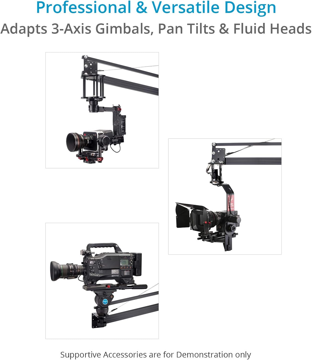 18ft Professional Camera Film Crane Jib D15162