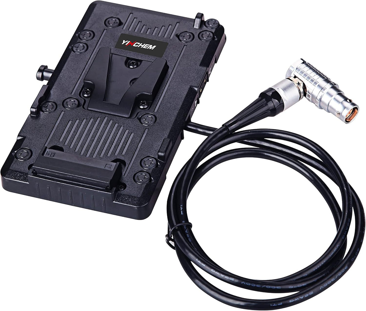 V-Mount Battery Adaptor Plate with D-tap Output and 6 Pin LEMO Connector M667