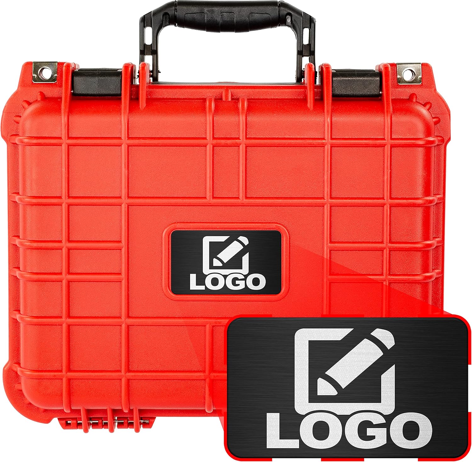 Waterproof Shockproof Hard Case with Foam Pack of 2 I633