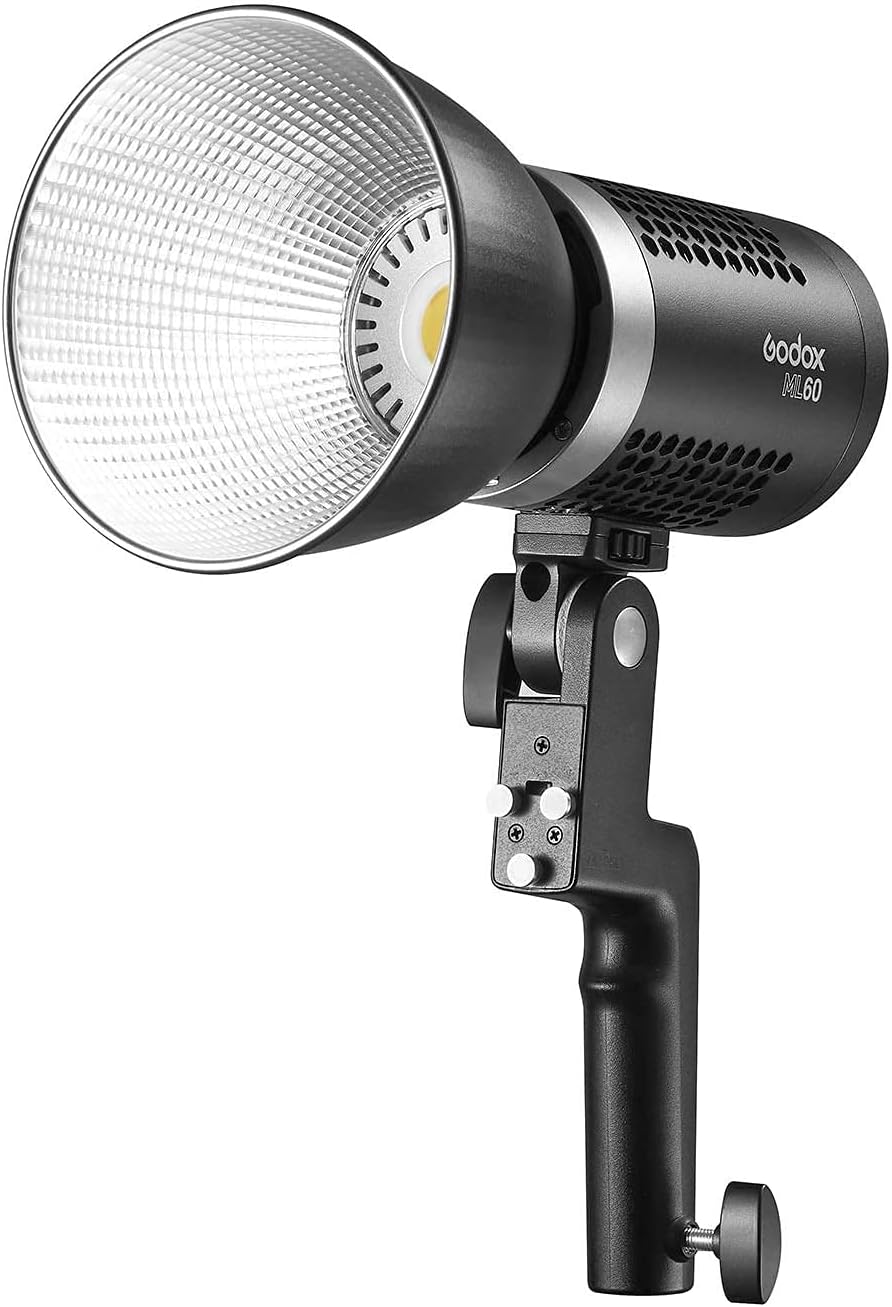 60W LED Light Portable with 2X Battery and Carry Bag D39922