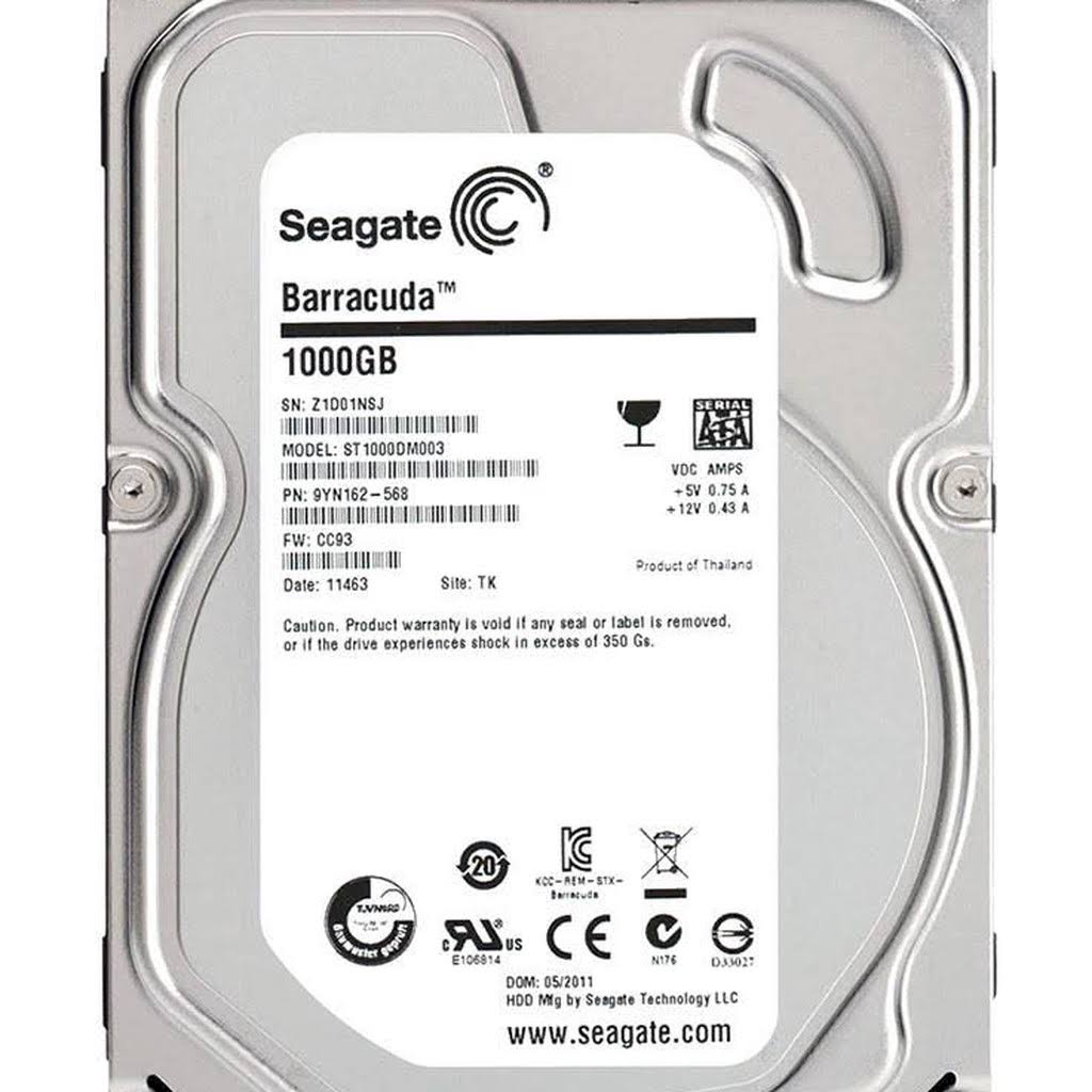 1 TB 3.5 Internal Hard Drive F6732
